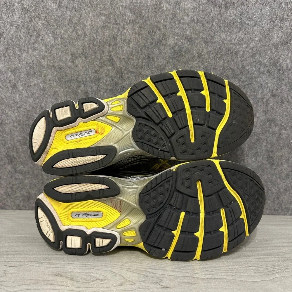 Saucony ProGrid Guide 5 Womens Running Shoes Silver‎ Yellow 10140-5 Size 8.5